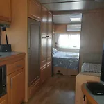 Sea Caravan/camper On The Campsite *