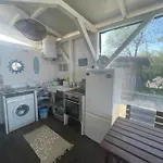 Sea Caravan/camper On The Campsite