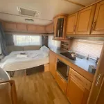Sea Caravan/camper On The Campsite *