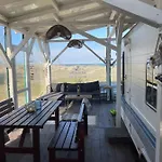 Sea Caravan/camper On The Campsite *
