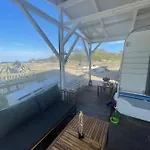 Sea Caravan/camper On The Campsite *