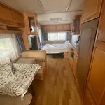 Sea Caravan/camper On The Campsite *