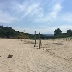 Sea Caravan/camper On The Campsite *