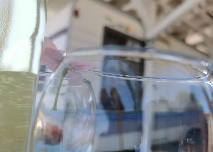 Sea Caravan/camper On The 캠프장